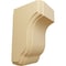 Ekena Millwork 2 1/2"W x 2 3/4"D x 4 1/2"H Capistrano Mission Corbel, Alder COR02X02X04CPAL - alternate 1